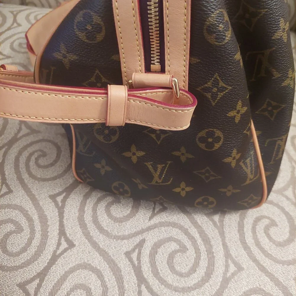 100% Auth Ltd Ed. Louis Vuitton Sofia Coppola 2 way Monogram Speedy Satchel LN - Picture 7 of 16